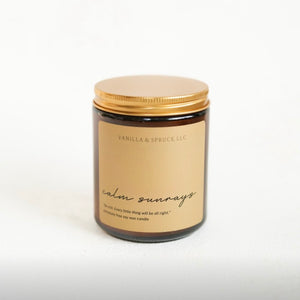 7oz calm sunrays candle