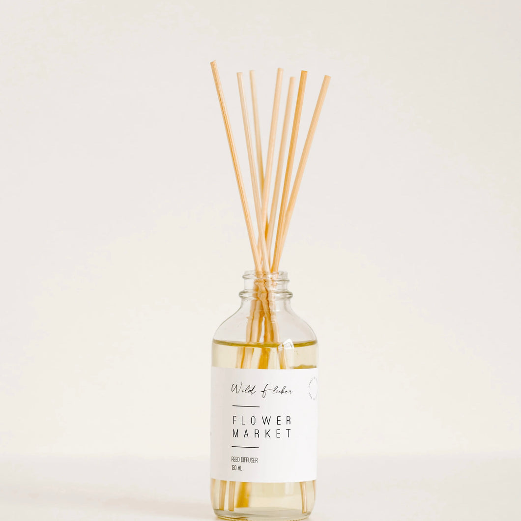 flower market reed diffuser