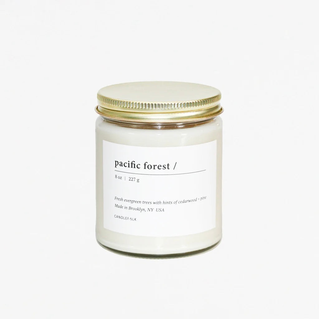 8oz pacific forest candle