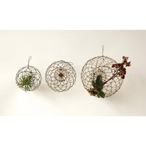 10" wire hanging basket